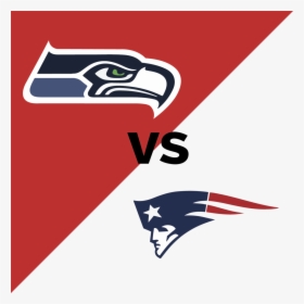 Seahawks Vs Patriots The Logo Match-up - Cool Seattle Seahawks Wallpaper Iphone, HD Png Download, Transparent PNG