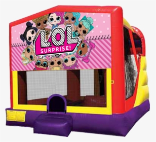 Xl Lol Surprise Combo - Hot Wheels Bounce House, HD Png Download, Transparent PNG