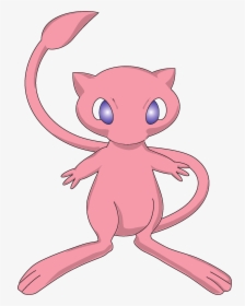 Pokemon Characters Vector - Mew Vector, HD Png Download, Transparent PNG
