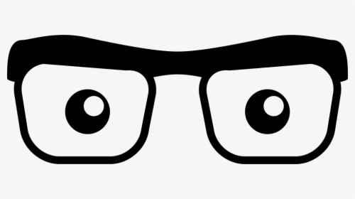 Eyes Looking Through Eyeglasses , Png Download, Transparent Png, Transparent PNG