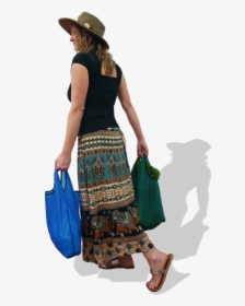 Bag-it Main Shopper Regular Everyday Shopping Bag - Fashion Model, HD Png Download, Transparent PNG