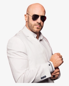 Wwe Cesaro With Glasses , Png Download - Wwe Cesaro With Sunglasses, Transparent Png, Transparent PNG