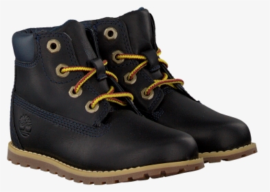 Blue Timberland Lace-up Boots Pokey Pine 6in Boot Kids - Work Boots, HD Png Download, Transparent PNG