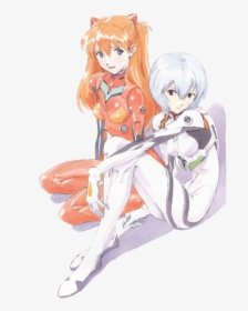 Evangelion, Rei Ayanami, And Transparent Image - Asuka And Rei Evangelion Png, Png Download, Transparent PNG