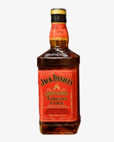 Jack Daniels Bottle Png - Jack Daniels Fire Png, Transparent Png, Transparent PNG