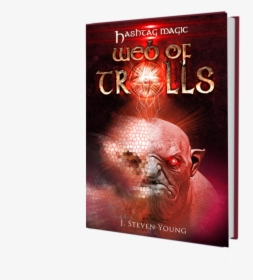 Web Of Trolls - Book Cover, HD Png Download, Transparent PNG
