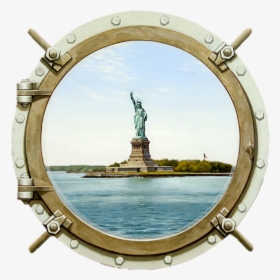 #porthole - Statue Of Liberty, HD Png Download, Transparent PNG