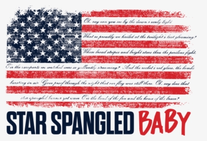 Star Spangled Baby - Flag Of The United States, HD Png Download, Transparent PNG