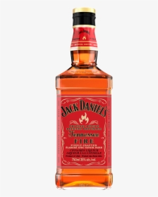 Jack Daniels Tennessee Fire Cinnamon Liqueur 750 Ml - Jack Daniel Fire Prix, HD Png Download, Transparent PNG