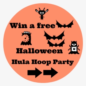 Win A Free Halloween Hula Hoop Party - Poster, HD Png Download, Transparent PNG