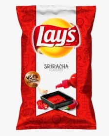 Brand Sriracha Flavored Vote To Save Your Fave - Lays Potato Chips, HD Png Download, Transparent PNG