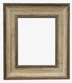 Distressed Mirror Frame - Black Frame Gold Trim, HD Png Download, Transparent PNG