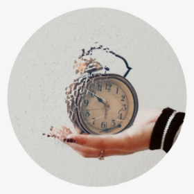 #clock #hand - Transparent Broken Clock Png, Png Download, Transparent PNG