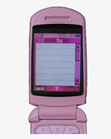 Ooh Pretty 🤩 - Pink 2000s Flip Phone, HD Png Download, Transparent PNG