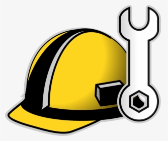 Helmet,cap,yellow - Hard Hat Clip Art, HD Png Download, Transparent PNG