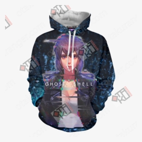 Ghost In The Shell - Jacket Naruto Hoodies, HD Png Download, Transparent PNG