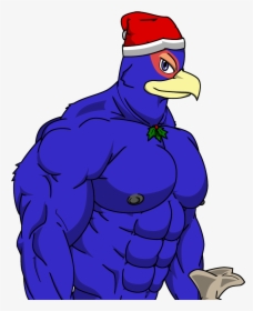 Star Fox Falco Christmas, HD Png Download, Transparent PNG
