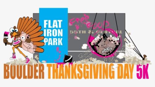 Thanksgiving Day 5k Flatirons19 Copy - Alpine Bank Thanksgiving Day 5k, HD Png Download, Transparent PNG