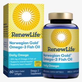 Renew Life Omega 3, HD Png Download, Transparent PNG