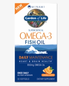 Minami Omega 3 Fish Oil Daily Maintenance Orange - 5425018610013, HD Png Download, Transparent PNG