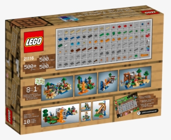 Lego® Minecraft™ Crafting Box - Lego 21116, HD Png Download, Transparent PNG