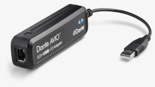 Audinate Dante Avio Usb Adapter      Data Rimg Lazy - Dante Adaptor, HD Png Download, Transparent PNG