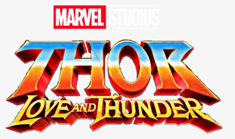 Thor Love And Thunder Logo Marvel Studios - Thor Love And Thunder Logo Png, Transparent Png, Transparent PNG