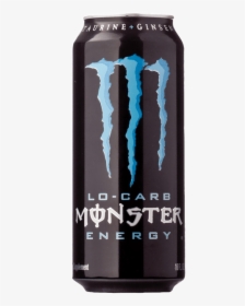 Monster Lo Carb - Monster Energy Drink Png, Transparent Png, Transparent PNG