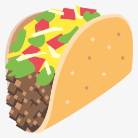 Transparent Background Taco Emoji, HD Png Download, Transparent PNG