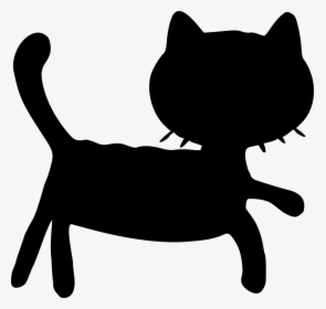 Whiskers Domestic Short-haired Cat Black Cat Dog - Cat Grabs Treat, HD Png Download, Transparent PNG