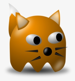 Head,small To Medium Sized Cats,whiskers - Free Clip Fox Art, HD Png Download, Transparent PNG