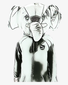 #thos Is My Dad In A Elephant Head Costume - Illustration, HD Png Download, Transparent PNG