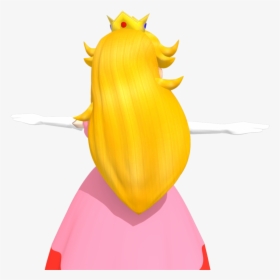 Princess Peach Long Hair, HD Png Download, Transparent PNG