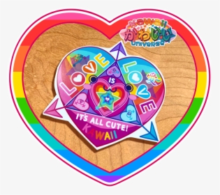 Kawaii Universe Cute Love Is Love Iac Sticker Pic 01 - Circle, HD Png Download, Transparent PNG