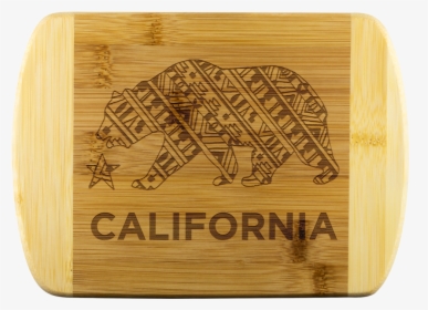 Zig Zag California Bear Cutting Board - Cutting Board, HD Png Download, Transparent PNG