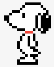 Transparent Spirited Away Png - Snoopy Pixel Art, Png Download, Transparent PNG