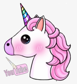Kawaii Unicorn Clipart , Png Download - Unicorn Emoji, Transparent Png, Transparent PNG