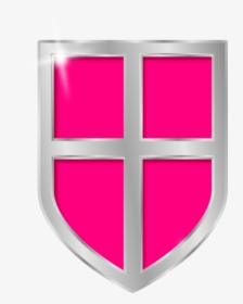 Shield Clipart Pink, HD Png Download, Transparent PNG