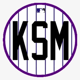 Rockies Retired Ksm - Major League Baseball Logo, HD Png Download, Transparent PNG