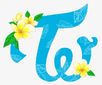 #twice #logo #hawaii #chaeyeong #dahyun #jeongyeon - Twice Logo Blue, HD Png Download, Transparent PNG