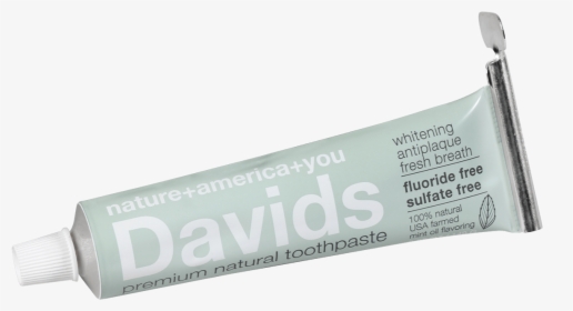 Davids Natural Toothpaste - Label, HD Png Download, Transparent PNG