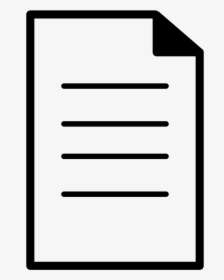 Document Icon Svg, HD Png Download, Transparent PNG