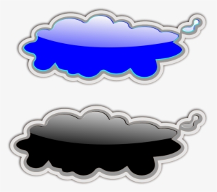 Glossy Clouds-2 Svg Clip Arts, HD Png Download, Transparent PNG