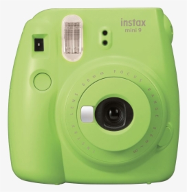 Lime Green Polaroid Camera, HD Png Download, Transparent PNG