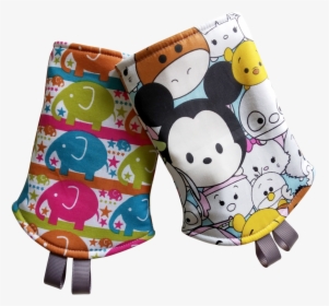 Elephants With Mickey Tsum Tsum In Reverse Straight - Cartoon, HD Png Download, Transparent PNG