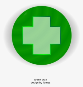 Green Cross Clipart - Пожарная Машина Сверху, HD Png Download, Transparent PNG