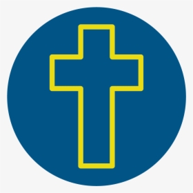 Line Icon Of Christ S Cross - Christianity, HD Png Download, Transparent PNG