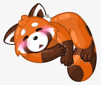 Cartoon Red Panda Sleeping - Stream Ending Screen Animated, HD Png Download, Transparent PNG