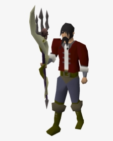 Old School Runescape Wiki - Osrs Trident Of The Swamp, HD Png Download, Transparent PNG
