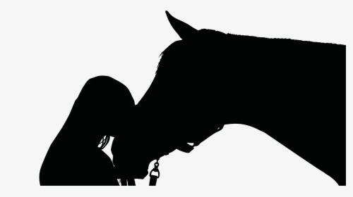 Horse And Person Silhouette, HD Png Download, Transparent PNG